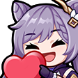 keqingheart2 Discord emoji