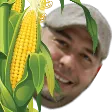 KKonaPeekingBehindCornStalk