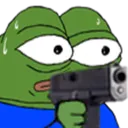 HeadShotPepe Discord Emoji