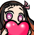 D_nezukoHeart Discord emoji