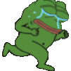 PeepoCryRun_Retrasados Discord Emoji