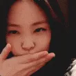 aJennieBlowingKiss