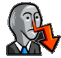 stonks_down Discord emoji