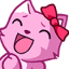 kittylaugh Discord emoji