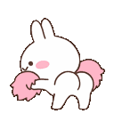 tlarBunnyCheerButt Discord emoji