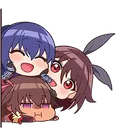 RinkoShiranuiYukikazePeek Discord Emoji