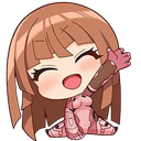 AsukaHelloWave Discord emoji