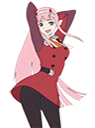Zero Two zerotwo Discord Emoji