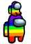 Rainbow Among Us Discord Emoji