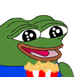 peepoPopcorn Discord emoji