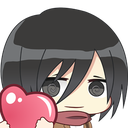 mikasa_heart Discord emoji
