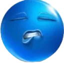 bluebitinglip Discord Emoji