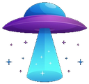 UFO_Purple Discord emoji
