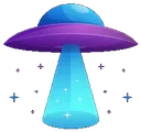 UFO_Purple Discord Emoji