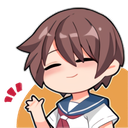 SakiGreet Discord emoji