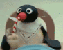 pingu_drink Discord emoji
