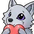 WolfEmotesHEARTpurp112px