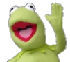 KermitHiWave Discord emoji
