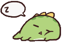 cute_dino_sleep Discord emoji