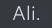Ali