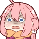 z_NadeshikoScared Discord emoji