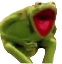 KermitShout Discord emoji