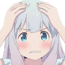 anime_hold_head Discord emoji