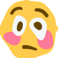 FlushedDistorted Discord emoji
