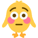 FlushedChick Discord emoji
