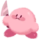 Knife Kirby Discord Emoji