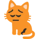 Pensive Cat pensivecat Discord Emoji