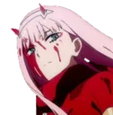 Zero Two zerotwo Discord Emoji