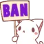 Ban Cat bancat Discord Emoji