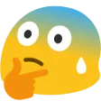 blobscaredthink Discord Emoji