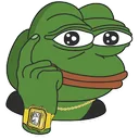 Pepe Bigbrain pepebigbrain Discord Emoji