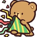 bearbrownparty002 Discord Emoji