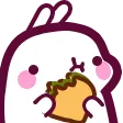 comiendo