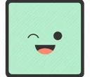 SquareSmileyWink