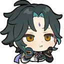 Xiao Think Discord Emoji