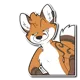 Fox Smirk Discord Emoji