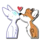 fox_kiss Discord Emoji