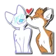 fox_kissoncheek Discord Emoji