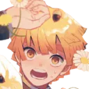 Zenitsu Happy Discord Emoji