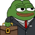 pepebusinessfrog Discord Emoji
