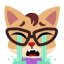 Cat Crying cat_crying Discord Emoji