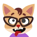 Cat Silly Discord Emoji