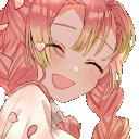 Mitsuri Smiling Happy Discord Emoji