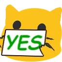 meow_yes Discord Emoji