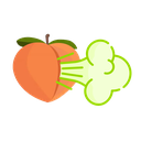 fart_peach Discord emoji