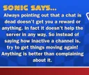 sonicsays